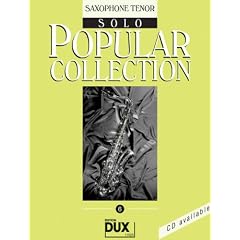 Popular Collection Band 6 f�r Tenorsaxophon solo mit Bleistift -- 16 weltbekannte popul�re Melodien aus Pop und Filmmusik u.a. mit IN THE MOOD und MEMORY (aus Cats) in klangvollen mittelschweren Arrangements (Noten/sheet music)