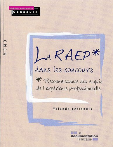 La RAEP dans les concours / série Mémo
