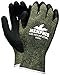 Memphis KS-5 9389S Steel/Nylon Black Latex Dip, Size Small (12 Pair)