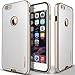iPhone 6S Case, Caseology [Envoy Series] Premium Leather Bumper Cover [Carbon Fiber White] [Leather Bound] for Apple iPhone 6S (2015) & iPhone 6 (2014) - Carbon Fiber White