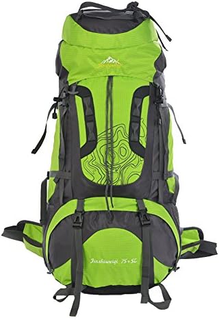 JSWQ BP200 Outdoor Professional High Capacity Riding Mountaineering Unisex Waterproof Travel Backpack 80L