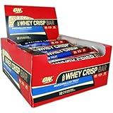 Optimum Nutrition 100% Whey Crisp Bar Marshmallow Treat 12 Bars