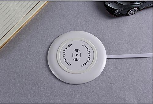 Wireless Charger Charging Pad, Hamaker Desktop Wireless Charger Charging Pad for iPhone6 6 Plus 5 5S Samsung LG Google and Other Smart Phones (White)
