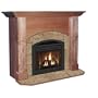 Manchester A Flush Fireplace Mantel in Medium Country Pine