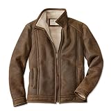 Vintage Shearling Zip Jacket, Medium