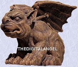 Perry the perched gargoyle statue home garden sculpture