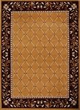 Traditional Area Rug, Supreme Beige 5'x8'