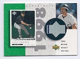 2002 UD Authentics Reverse Negative Game Used Jersey #TH Todd Helton Colorado Rockies
