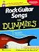Hal Leonard Rock Guitar Songs For Dummies Songbook