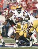 JAMARCUS RUSSELL OAKLAND RAIDERS,LSU TIGER,SIGNED 8X10 PHOTO, + COA