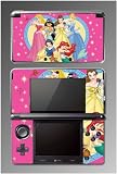Princess Snow White Ariel Friends Game Vinyl Decal Cover Skin Protector for Nintendo 3DS