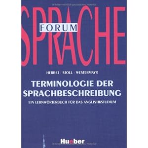 Terminologie der Sprachbeschreibung: Ein Lernwörterbuch für das Anglistikstudium