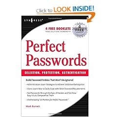 Perfect Password: Selection, Protection, Authentication