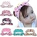 Roewell Baby's Headbands Girl's Cute Hair Bows Hair bands Newborn headband (6 Pack)
