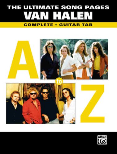 Van Halen-The Ultimate Song Pages (Guitar Tablature)