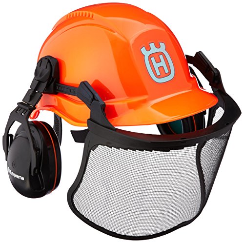 Husqvarna proforest chain saw helmet system