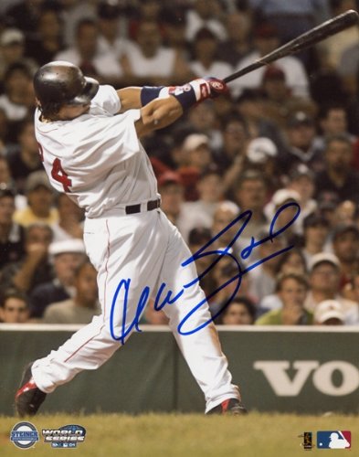 Manny Ramirez Autographed/Hand Signed Boston Red Soxs Baseball 8x10 Photo