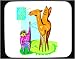 Mouse Pad with camel, body, individuals, feeding, individual, humans, person, human, boy, persons, people, pet