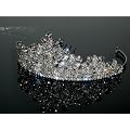 Hochzeits-shop-hamburg D8830 Diadem mit Stra�steinchen Hochzeit,Kopfschmuck
