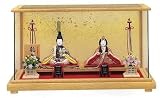 一秀 作 ひな人形 木目込 雛人形 親王飾 桃山雛 21号 ケース入