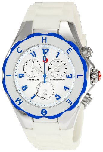 Michele Women's MWW12F000023 Tahitian Jelly Bean Large Chronograph Watch