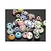 Pack of Ten (10) Assorted Colorful 100% Pure Murano Glass Bead Charms - Fits Pandora, Chamilia, Trol