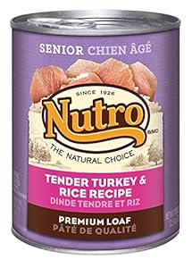 The Nutro Company Senior Dog Food with Turkey and Rice Formula, 12.5-Ounce The Nutro Company Senior Dog Food with Turkey and Rice Formula, 12.5-Ounce