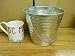 Galvanized Bucket w/ handle 4 qt (1Gallon)