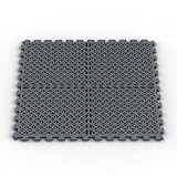 Norsk-Stor NSMPVN6DG Vented Multi-Purpose PVC Flooring, Dove Gray, 6-Pack