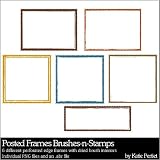 Photoshop Brushes - Posted Frames Brushes and Stamps