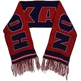 NFL Reebok Houston Texans Navy Blue-Red Game Day Reversible Scarf