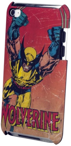 Performance Designed Products IP-1377 Marvel Wolverine Red Rage Clip Case for iPod Touch 4 - 1 Pack - Retail Packaging - Assorted