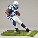 McFarlane NFL Football Action Figures 2008 Wave 1: Joseph Addai With Grass Stain Variant
