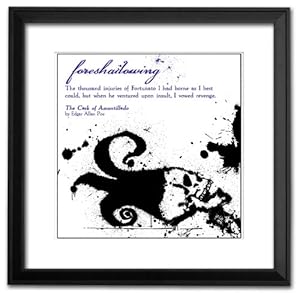 Amazon.com: Literary Technique: Foreshadowing Framed English Literature