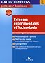 Sciences exp�rimentales et technologie : Concours de Professeurs des Ecoles PE1-PE2