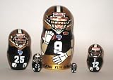 New Orlean Saints NFL Football or any team Russian Nesting doll 5 pcs / 6 in