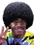 High Afro Black Wig 1960 Hippie Jimmy Hendrix Theatre Costumes Accessory