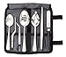 Mercer Culinary Professional Chef Plating Kit, 8 Piece, Black, Stainless Steel