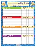 Write & Wipe "Gettin' It Done" Chore Planner with CRAYONS INCLUDED!