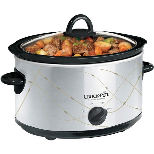 Crock Pot SCV600-SL 6 Quart Stainless Steel Slow Cooker