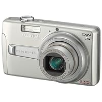 Fujifilm Finepix J50 8.2MP Digital Camera with 5x Optical Zoom (Brushed Silver)