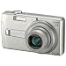 Electronics : Fujifilm Finepix J50 8.2MP Digital Camera with 5x Optical Zoom (Brushed Silver)