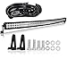 Scitoo 50Inch 288W Curved LED Light Bar Waterproof Flood Spot Combo Beam For Jeep Boat SUV Truck UTE ATV 4X4 Off-road bulb lamp light fog lighting Truck with Wiring Harness
