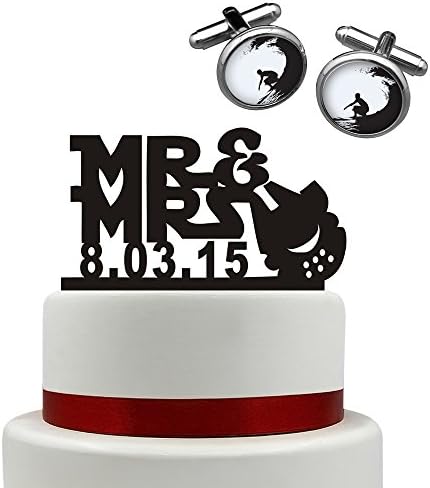 War star Mr and Mrs Wedding Acrylic Cake Topper Personalized heart with name cake topper birthday cake topper
