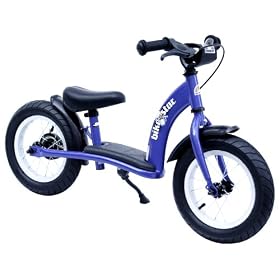 bike*star 30.5cm (12 Inch) Kids Learner Balance Beginner Run Bike Classic - Blue