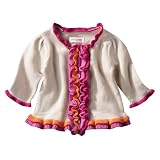 Newborn Girls Genuine Baby from OshKosh Ivory Ruffle Cardigan 6M 51vFn%2B2IkEL. SL160 Newborn Girls Genuine Baby from OshKosh Ivory Ruffle Cardigan 6M