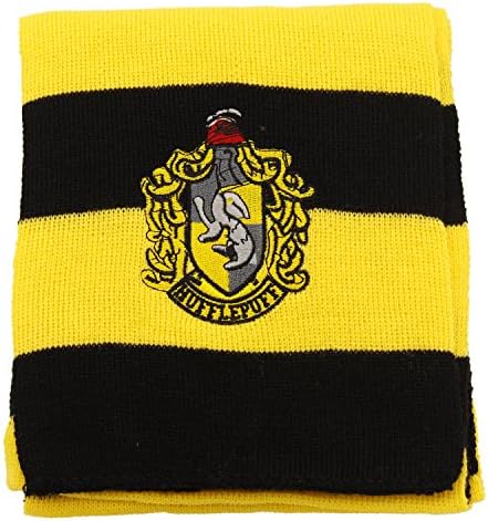 Harry Potter Gryffindor Ravenclaw Slytherin Hufflepuff Scarf Prop Cosplay Fancy Dress By Papa's Bubble (Yellow)
