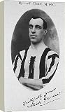 Box Canvas Print of Alick Gardner, Newcastle United, 1908. from Heritage-Images