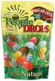People Drops Mint Drops, 6-Ounce Pouches (Pack of 12)
