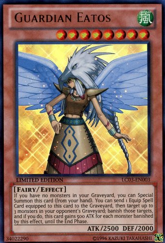 Yu-Gi-Oh! - Guardian Eatos (LC03-EN003) - Legendary Collection 3: Yugi's World - Limited Edition - Ultra Rare On Sale